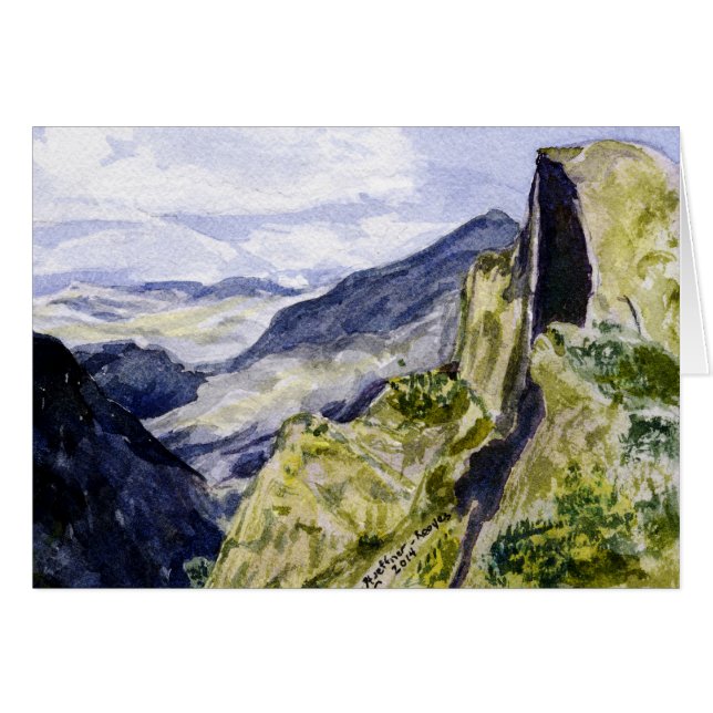 Le parc national de Yosemite, point de glacier (Devant horizontal)