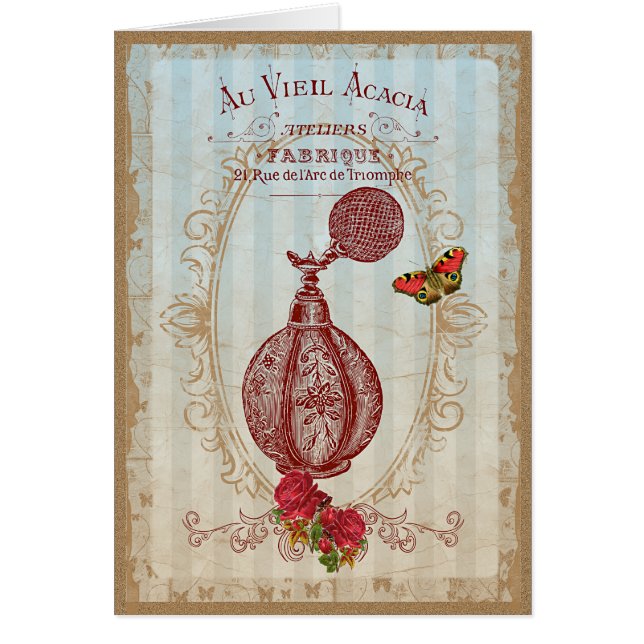 Le Parfum III - Carte pour notes (Devant)