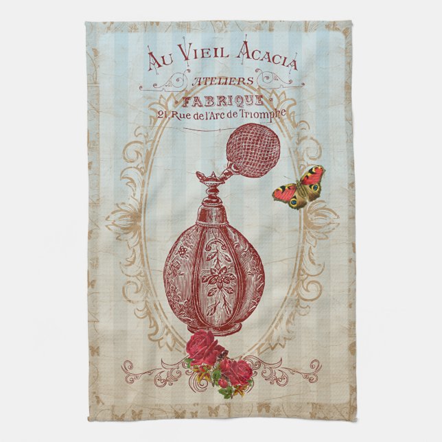 Le Parfum III - Kitchen Towel (Vertical)