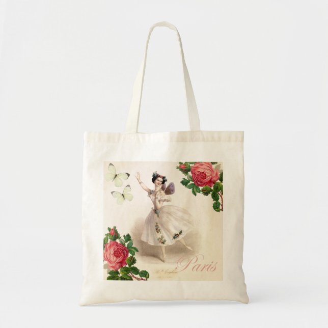 Le Parisian Ballerina Tote Bag (Front)