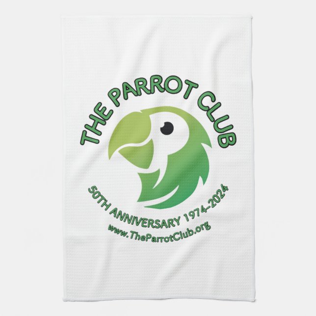 Le Parrot Club 50e Anniversaire Serviette de cuisi (Vertical)