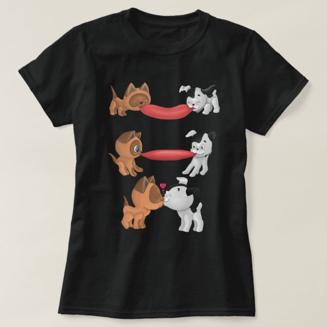 Le partage est un T-shirt intéressant (Design devant)