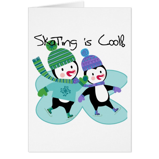 Le patinage de pingouins est frais (Devant)