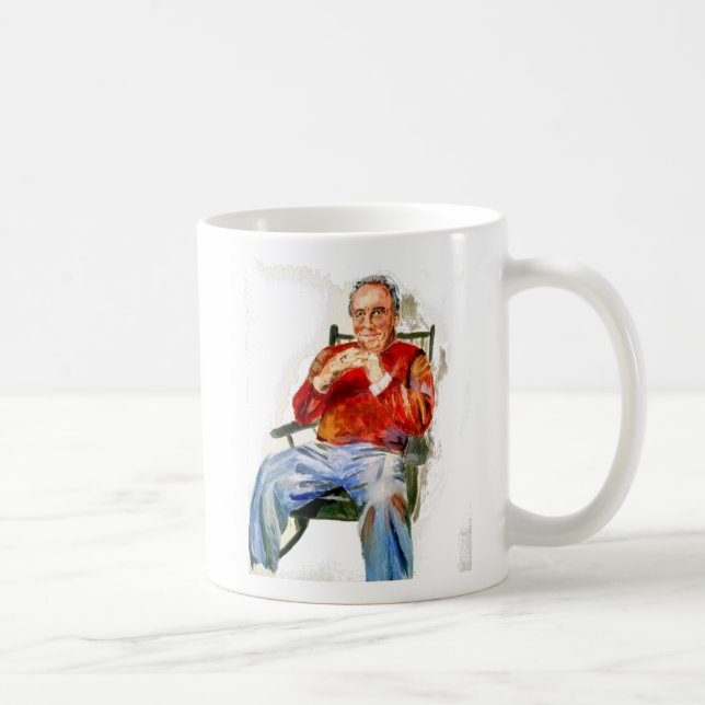 Le patron avec la tasse de beaux-arts de sauce (Droite)