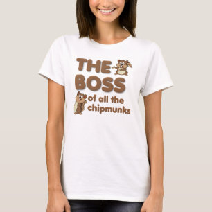 Le patron de tout le T-shirt drôle de tamia
