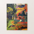 Le paysage de Gauguin avec le puzzle des Peacocks