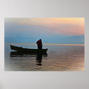 Le pêcheur 36 x 24 affiches
