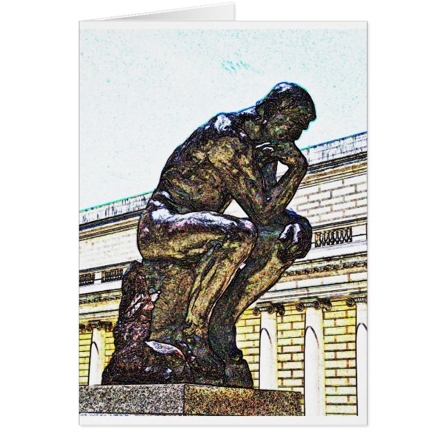 Le penseur (Devant)