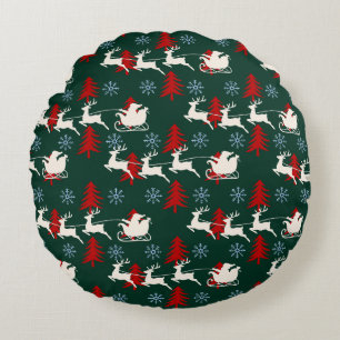 Le Père Noël arrive Coussin