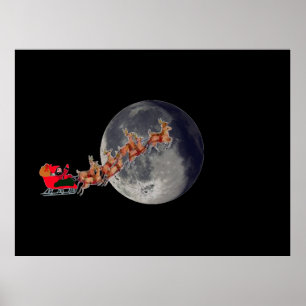 Le Père Noël arrive en ville Affiche