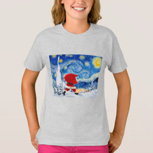 Le Père Noël arrive, T-shirt de Noël