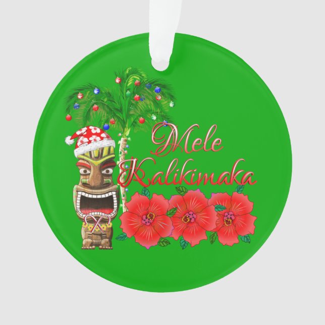 Le Père Noël Tiki Mele Kalikimaka (devant)
