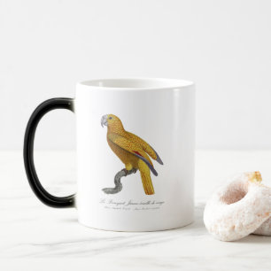 Le Perroquet Jaune ecaille de rouge  Magic Mug