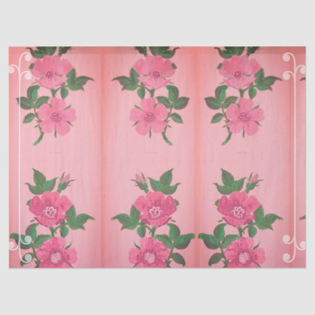 Le Petit Fleur  Tissue Paper (Front)