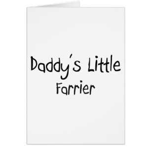 Le petit maréchal-ferrant du papa