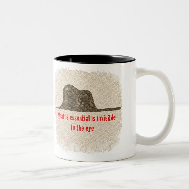 Le petit prince Grunge Mug (Droit)