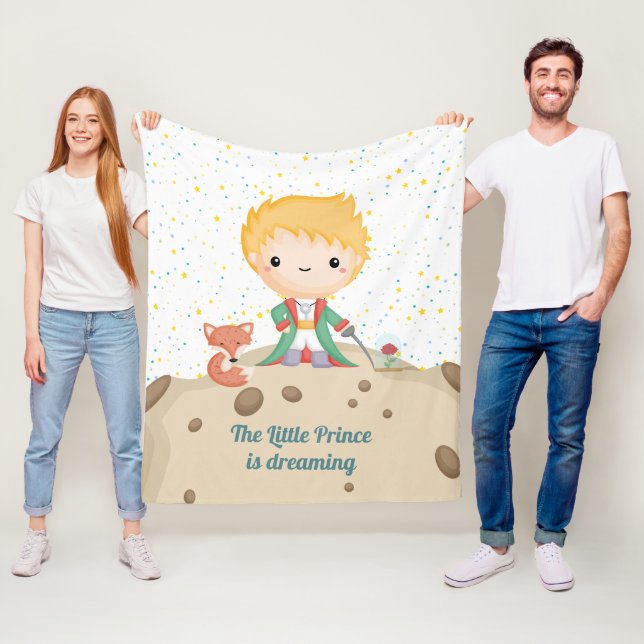 Le Petit Prince Little Prince  Fleece Blanket (In Situ)