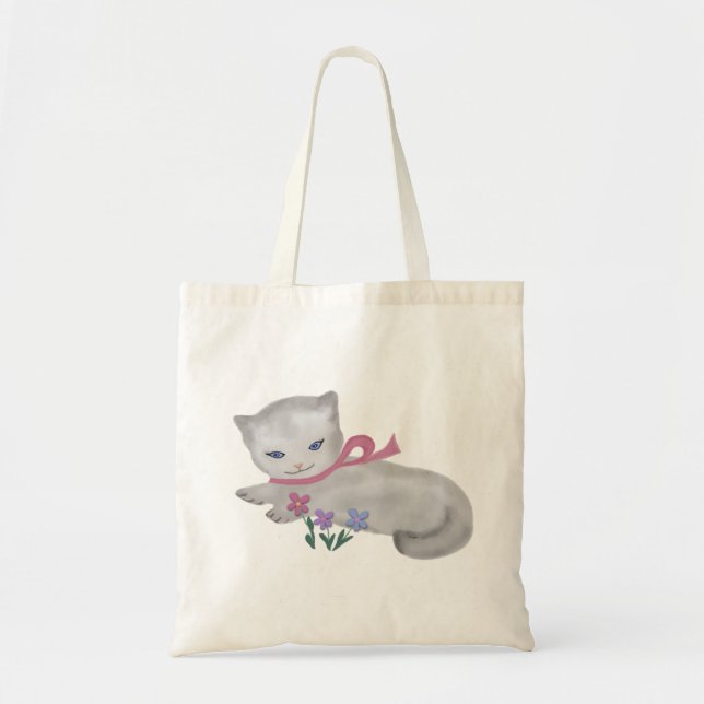 Le petit sac fourre-tout à chaton (Devant)