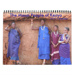 Le peuple de masai du Kenya, calendrier
