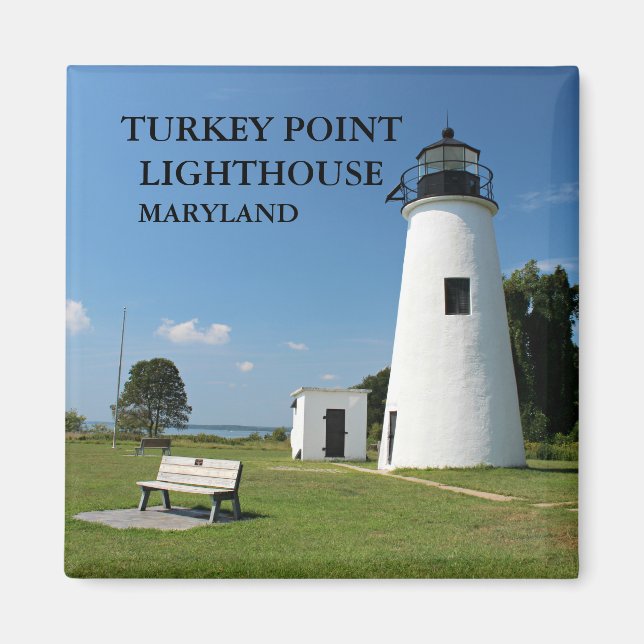Le phare de Turkey Point, Maryland Magnet (Devant)