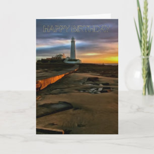 Le phare R-U, carte de voeux de St Mary