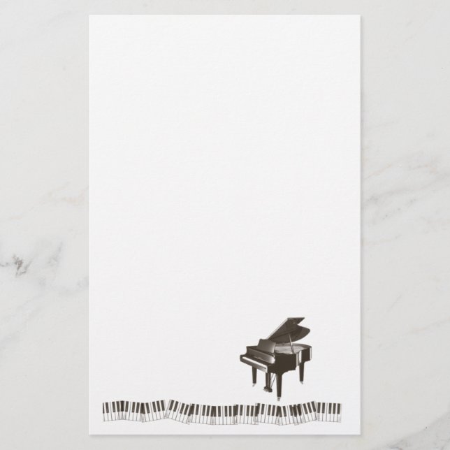 Le piano note la papeterie (Devant)