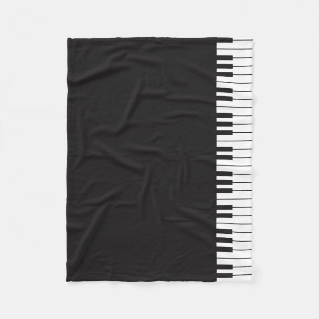 Le piano verrouille la couverture d'ouatine (Devant)