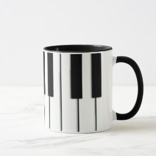 Le piano verrouille la tasse