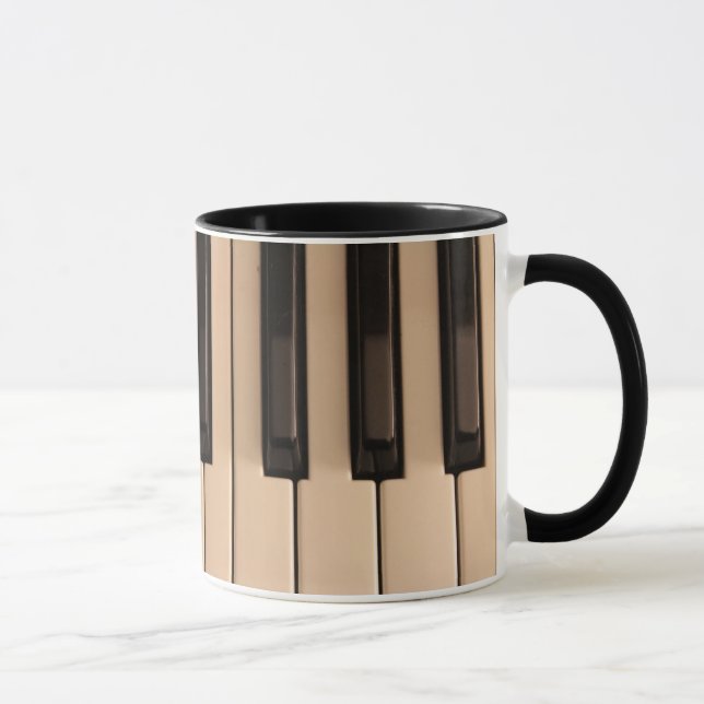 Le piano verrouille la tasse de café (Droite)