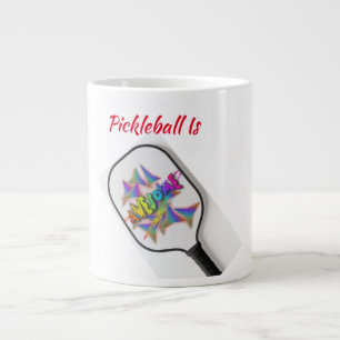 Le Pickleball Est Une Belle Mug De Café