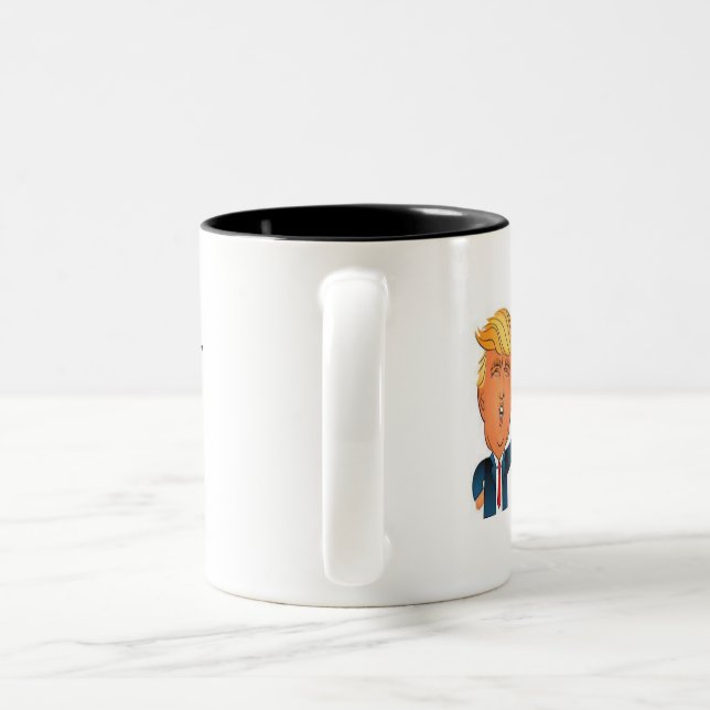 Le pilote de Trump fait l'éloge d'une tasse (Poignée)