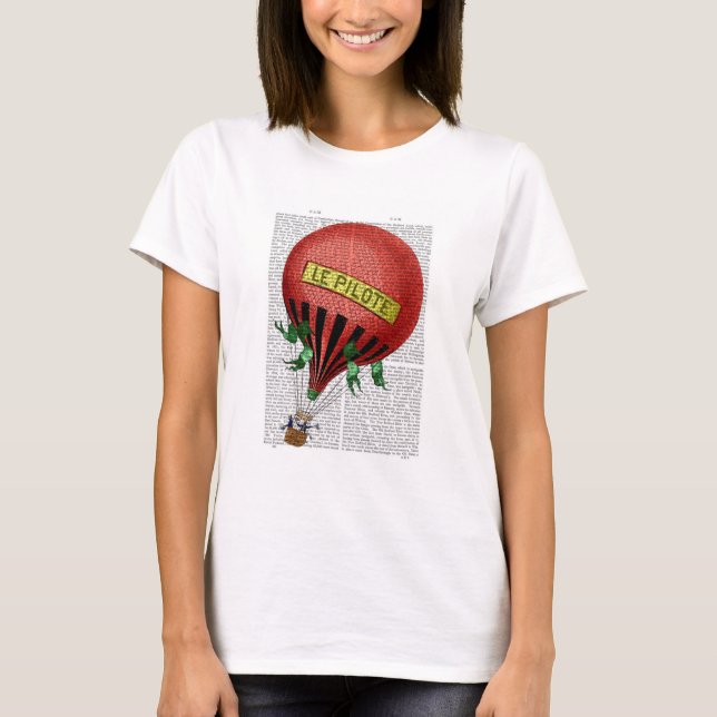 Le Pilote Hot Air Balloon 2 T-Shirt (Front)