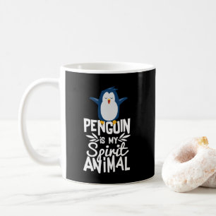 Le pingouin mignon est ma tasse drôle animale de