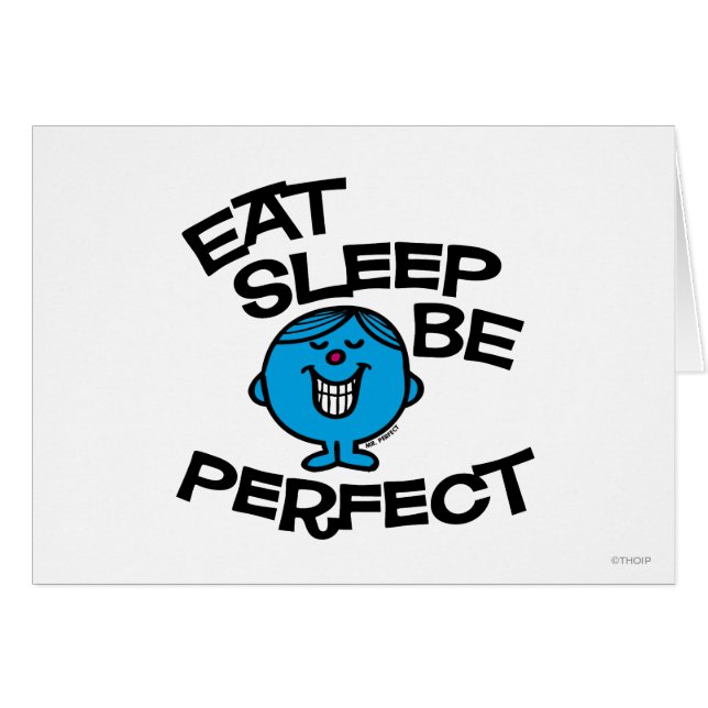 Le plan de vie de M. Perfect (Devant horizontal)