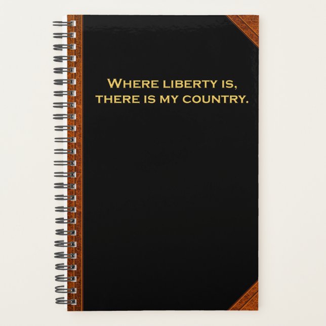 Le planificateur Ben Franklin cite Liberty Style V (Devant)