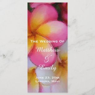 Le Plumeria de Frangipani fleurit le programme de