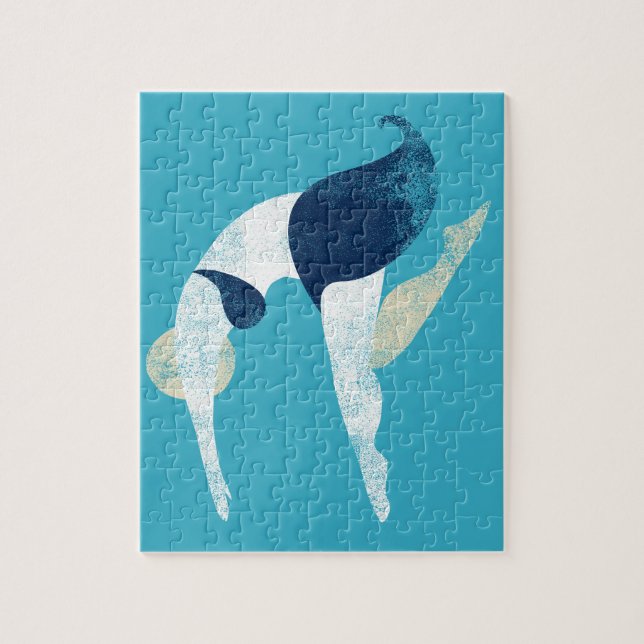 Le plus beau Puzzle Belly Flop (Vertical)