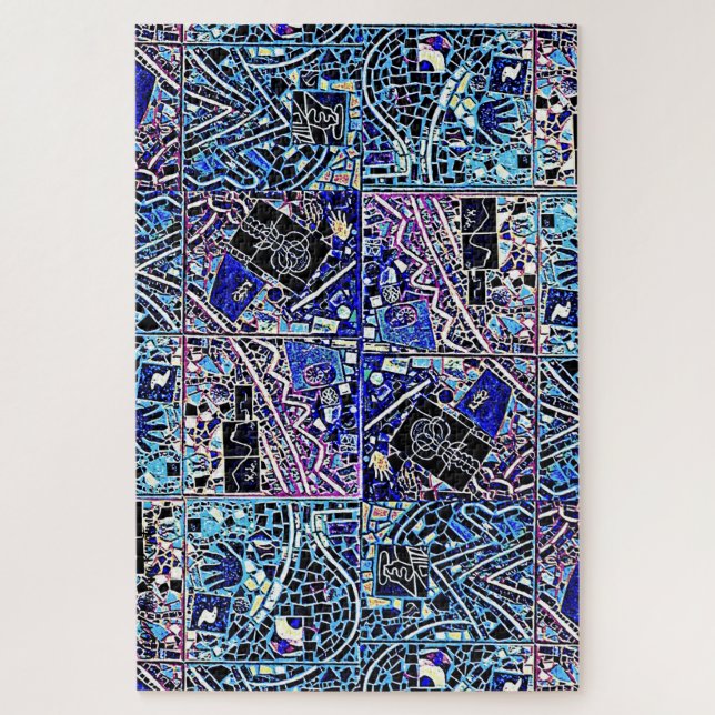 LE PLUS DIFFICILE PUZZLE D'ART MODERNE DU MONDE (Vertical)