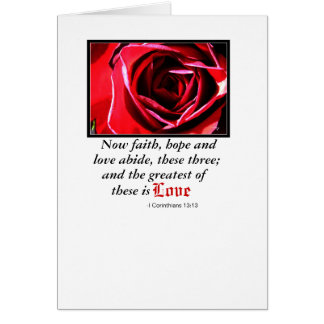 Le plus grand de ces derniers est amour