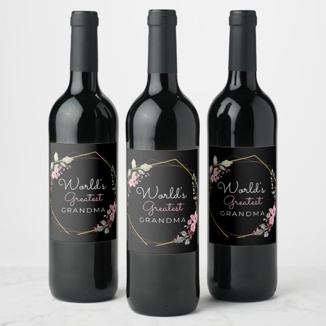 Le plus grand Étiquette de bouteilles de vin de gr (Bouteilles)
