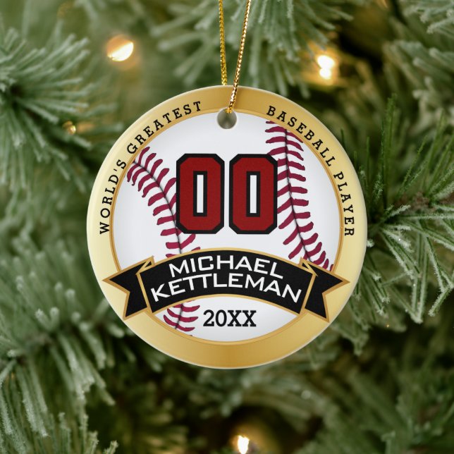Le plus grand joueur de baseball du monde ornement (Arbre)