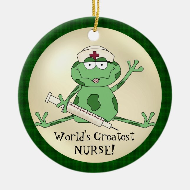 Le plus grand ornement de grenouille de (Devant)
