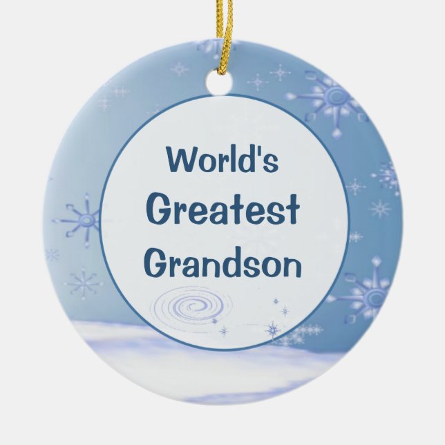 Le plus grand ornement de Noël du monde (Devant)