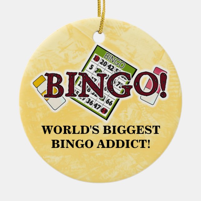 Le plus grand ornement d'intoxiqué du bingo-test (Devant)