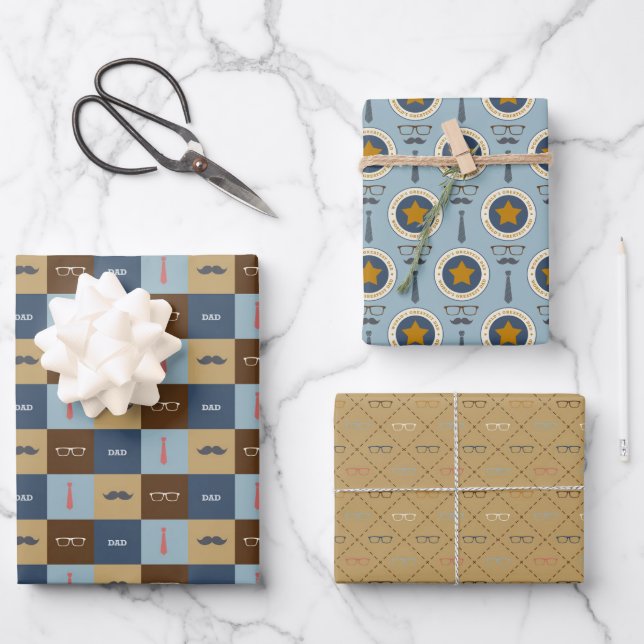 Le plus grand papa du monde emballe des feuilles d (Recto)