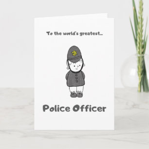 Le plus grand policier du monde - Carte de voeux