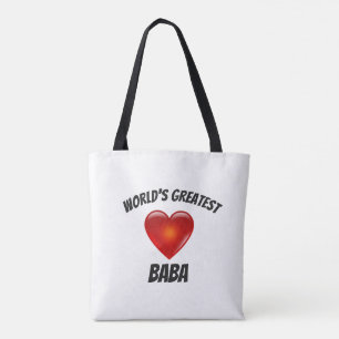 Le plus grand sac fourre-tout à coeur du baba du