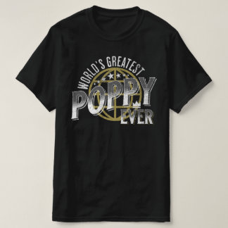 Le plus grand T-shirt de pavot du monde
