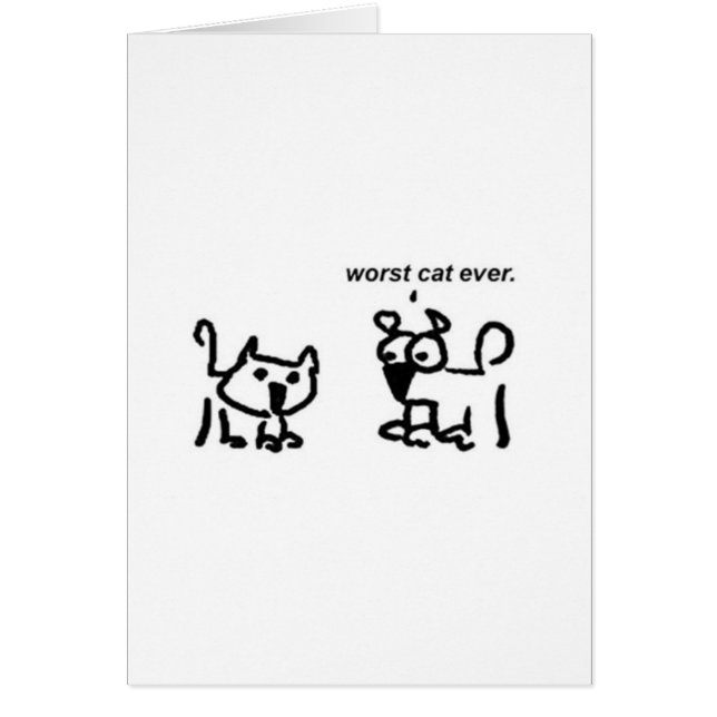 Le plus mauvais chat jamais (Devant)