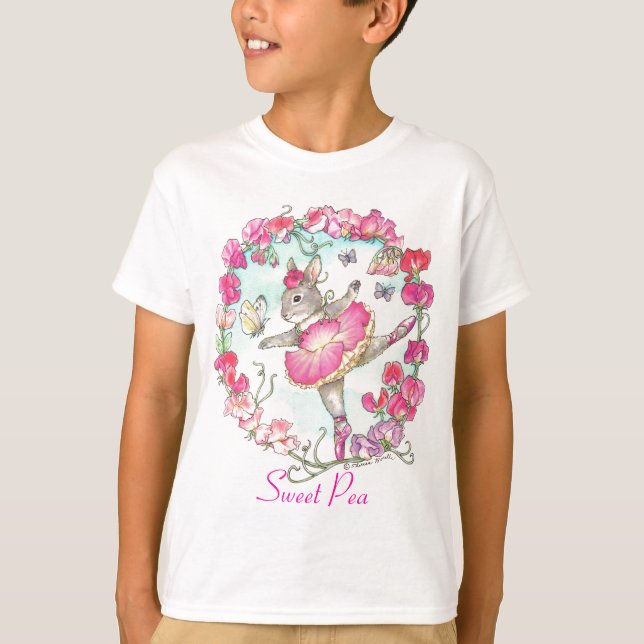 Le pois doux badine le T-shirt (Devant)